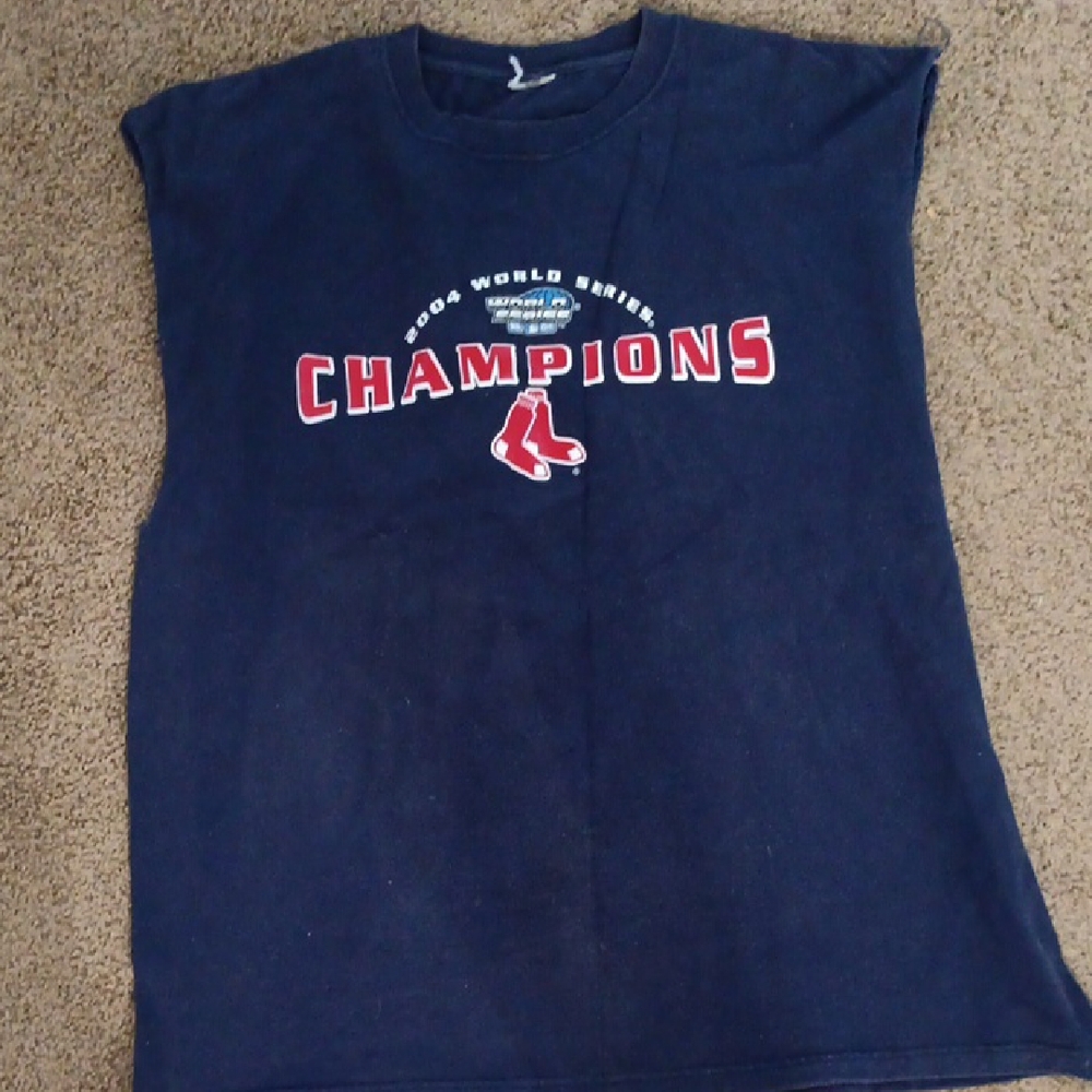Boston Red Sox Kids Navy 'Champions' Tee